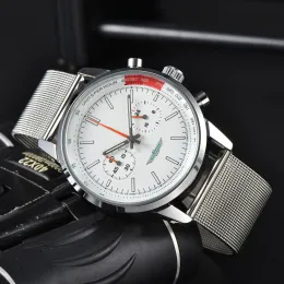 Multifuncional BREIXXXXX Novo designer de movimento de luxo relógios masculinos de alta qualidade relógio de luxo multi-função cronógrafo montre Relógios
