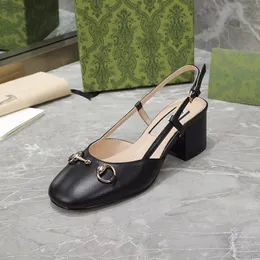 Slingback topuk tasarımcı topuklu ayakkabılar kadın tasarımcı pompalar lüks lüks moda marka 35-42 topuk yüksekliği 5.5cm model lx271