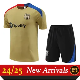 TUTA BarcelonaS 2024-2025 Camisetas de tuta da allenamento GAVI PEDRI 24/25 uomo SET tuta da tuta barca