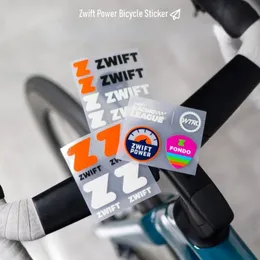 DIY Cykelram Sticker Top Tube Hjälm Dekorativ klistermärke MTB Road Cykeldekaler Cycling Reparera Scratch Paste Cycle Accessories 240223