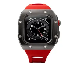 Apple Watch Band Case 44mmストラップフレーム交換用のModification Mod Kit Metal Bezel IWATCH9303068