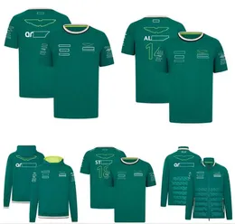 2024 nova camiseta de corrida de f1 primavera e outono moletom da equipe masculina e feminina mesmo personalizado