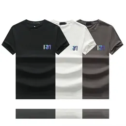 Męskie swobodne letnie thirt odzież luksus monogram gradient T-shirt dla mężczyzn designerskie koszulki koszula męska odzież streetwear ekip