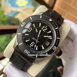 Yeni Ana Kompresör Q2018470 2018470 Otomatik Erkekler İzle Gümüş Deri Kılıf Seramik Çerçeve Yüksek Kaliteli Beyler Sport Watch271L