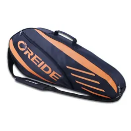 Waterproof Badminton Bag Racket Tennis ryggsäck Stor kapacitet för 36 racketer Enkel axel Lätt sporttillbehör 240223