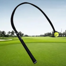 ゴルフトレーニングエイズPU姿勢補正ロープポータブルスイングエクササイザー修正アクション軽量耐久性のあるスポーツアクセサリー