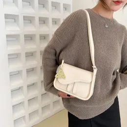 Waist Bags Fashion PU Leather Mini Handbags Women's Retro Purse Shopping Bag Casual Female Office Lady Subaxillary Commuter Shoulder