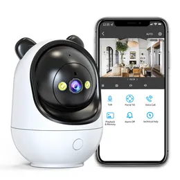 360°Wireless Security Camera 2MP 3MP 5MP AI Tracking Smart Indoor Video Surveillance Wifi Cam For Home Baby Pet Monitor