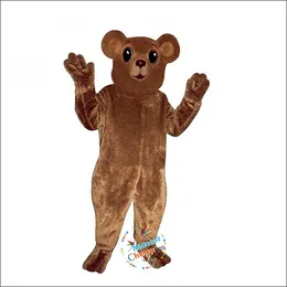 2024 Bear Cub Mascot Costumes Christmas Fancy Party Dress Cartoon Character Outfit Suit Adults Size Carnival Easter Advertising Theme Clothing