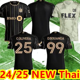 MLS LAFC 24 25 Los Angeles FC FUSSBALLJERSEYS BALE VELA CHIELLINI J. CIFUENTES 2024 2025 GINELLA ACOSTA ILIE D.BOUANGA OPOKU BIUK