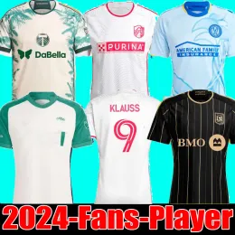 2024 LAFC Portland Timbers Soccer Jerseys 24 25 St. Lois City Atlanta United Home Away Third Austin Los Angeles FC ST '' Red 'SC футбольные рубашки