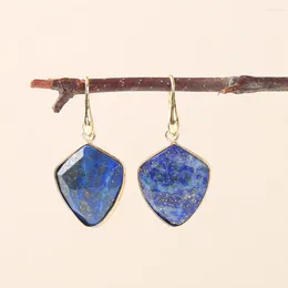Dangle Earrings Healing Stone Trendy Natural Pendant Drop Women Designer Jewelry Wholesale
