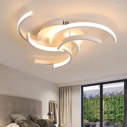 Tavan Işıkları Yatak Odası Oturma Odası Led Lamba Modern Luster De Plafond Modernne