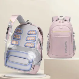 2023 Japanese School Bag Girl Fashion Large Capacity Travel Ryggsäckar för kvinnors flygplan Ryggsäck Male Mochila 240219