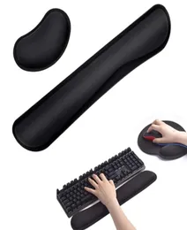 Handgelenkauflage-Mauspad, Memory-Mauspad aus superfeiner Faser, ergonomisches Mauspad für Schreibkraft, Büro, Gaming, PC, Laptop, 21061536976307723454