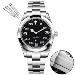 Мужские часы высококачественные orologio uomo air-king 40-мм дизайнерские часы с коробкой Автоматические механические сапфиры из нержавеющей стали AAA Montre Luxe Watches