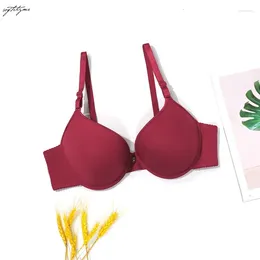 Reggiseni Softrhyme Reggiseno da donna Intimo morbido e confortevole senza cuciture Plus Size Lingerie sfoderata 85C 90C 95C 100C Coppa