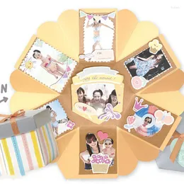 Gift Wrap Surprise Creative Explosion Couple Box Lovely Memory Anniversary Scrapbook DIY Po Xmas Valentine's Day