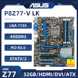 Płyty główne LGA 1155 Płyta główna ASUS P8Z77-V LK Intel Z77 DDR3 32GB PCI-E 3.0 USB3.0 HDMI DVI ATX Core I5-2400 i7-2600 CPU