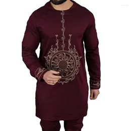 الملابس العرقية أفريقيا مجموعة kaftan الزي أزياء رداء أفريقيا الكانغا كافان داشكي الفساتين الأفريقية غير الرسمية للرجال.