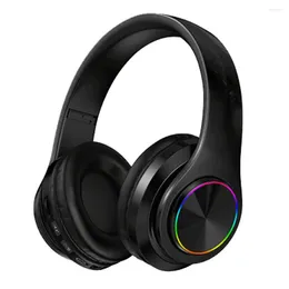 Wireless Headset Folding Bluetooth 5.0 Over Ear Headphone Max 32G TF Card Mode MP3 3.5mm Wired Earphone With AUX Cable