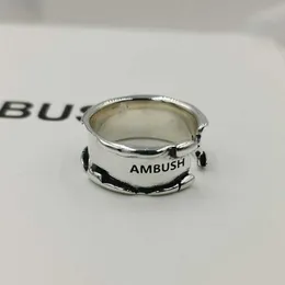 Pusu Yüzüğü S925 STERLING Gümüş Yüzük, Sevgililer Günü 221011242h'de erkekler ve kadınlar için küçük bir endüstriyel marka hediyesi olarak kullanılır