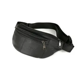 VSEN FONMOR Men's Waist Packs male Pack Belt Bag Phone Pouch Bags Travel Waist Pack Male Small Bag Leather Pouch292Q