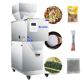 Máquina distribuidora de peso quantitativo para grânulos em pó arroz cereais hardware parafuso pó de feijão de café