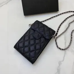 Yeni Coco Telefon Çantası Lüks Tasarımcı Çanta Havyar Deri Silver Donanım Çantası Kadınlar Yüksek Kaliteli Popüler E birer Bag Moda Çantası Çanta