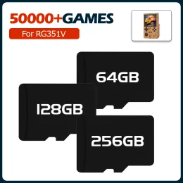 RG351Vレトロゲームコンソールビルトイン50000/41000/33000 PSP/PS1/NDS/N64/DC用レトロクラシックゲームに使用されるBRAS RG351Vゲームカード