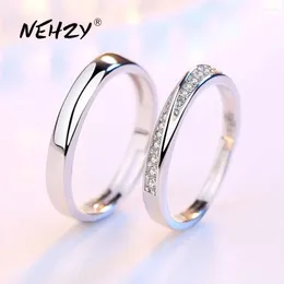 Cluster Rings NEHZY 925 Silver Needle Jewelry Fashion Woman Opening Ring Anniversary Wedding Engagement Couple
