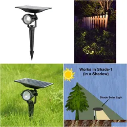 Security Lighting Floodlight Shade Solar Light Dusk To Dawn Illumination In Or Sun Drop Delivery Lights Lighting Outdoor Lighting Otgob