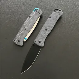 BM 535 Bugout Tactical Folding Knife Carbon Fiber Handle Outdoor Hunting Survival Safety-Defend Pocket Knives EDC Tool