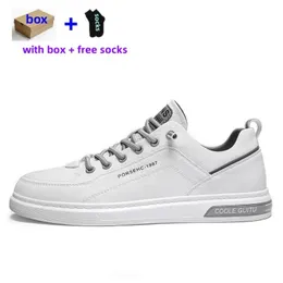 Casual Breattable White Shoes Men Sneakers Fashion Driving Walking Tennis Shoes For Man Good Men's Designer Vandring Shoe Black Outdoor Sports Trainers Artikel 1987 5 'S