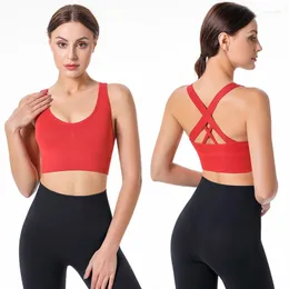 Bras Women's Filsless Bra No Pad Brassiere Bielizna Biełdowa klatka piersiowa joga kamizelka sportowa wielka bawełniana bawełniana bralette