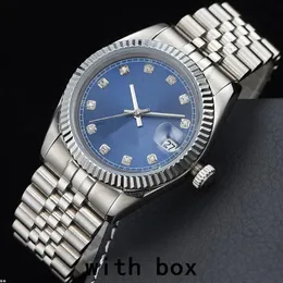 DateJust Fashion Watches For Men Luxury Watch 904L 28/31 Waterproof Quartz Orologi Battery Automatisk vs Factory Iced Out Watches High Quality 36/41mm SB007 C23