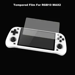 プレーヤーRGB10 MAX 2 5インチガラスフィルムガラススクリーンRG351MPレトロゲームコンソールアクセサリースクリーンプロテクターRGB10 MAX2フィルム