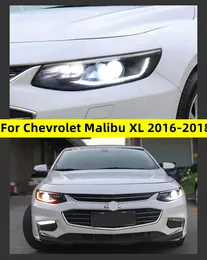 Stylizacja samochodów dla Malibu XL Reflektor LED 20 16-20 18 Światła głowicy Zespół Dynamiczny soczewki Sygnał Skrętu Akcesorium