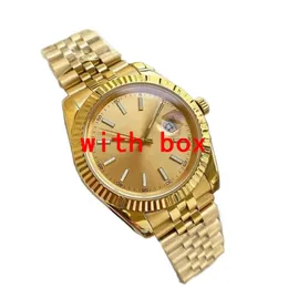 DATEJUST MENS WATCH 28/31/36/41mmムーブメントウォッチ日本の超光光モントルデュルククォーツバレンタインデーカップルデザイナーウォッチ高品質SB018 B4