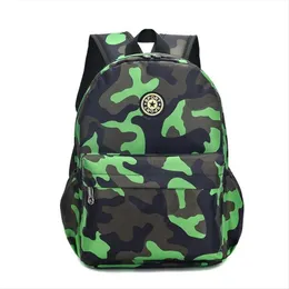 Novas crianças mochilas dos desenhos animados camuflagem impresso sacos de escola para o jardim de infância meninas meninos crianças sacos de viagem saco berçário pequeno big181x