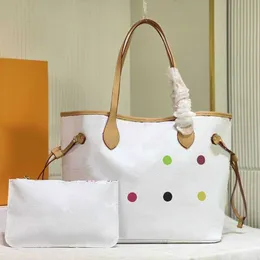 Tote Bag Designer Bags handbags Colorful Totes Women Wallet Leather Messenger Brown Shopping Shoulder Handbag Large Capacity 240115
