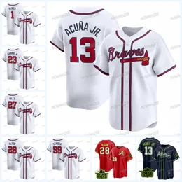 Braves 2024 Jersey Spencer Strider Michael Harris II Jarred Kelenic Austin Riley Matt Olson Luis Guillorme Ozzie Albies d'Arnaud Max Fried Anderson