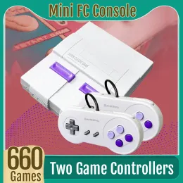 Consoles Retro Super Classic Game Mini TV 8 Bit Family TV Video Game Console Builtin 660 Games Handheld Gaming Player Boy Birthday Gift