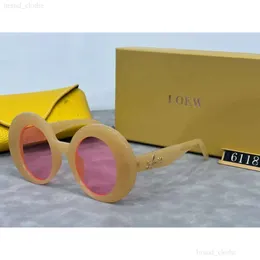 Loewee óculos de sol de designer clássico para mulher modelo LW40089I óculos masculinos e femininos do mesmo estilo óculos de sol masculinos de luxo novos óculos de sol redondos de acetato 131