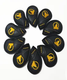 Продать 10 шт. набор Honma BERES черные клюшки для гольфа комплект железных головных уборов хорошее качество фланелевая крышка для головы для гольфа защита для гольфа1123363