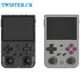 Spieler Neue RG353V RG353VS Retro Handheld Spielkonsole 3,5 Zoll IPS Bildschirm Tragbare Handheld Spielkonsole 3200 mAh Akku