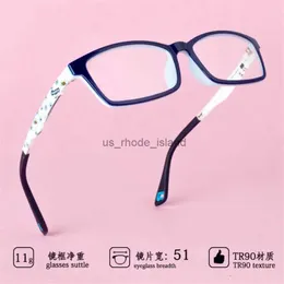 Telai di occhiali da sole 51-15-133 occhiali per bambini con tela di occhiali flessibili leggeri per occhiali da ragazzo prescrizione di occhiali da ragazzo cornice tr90 ottica