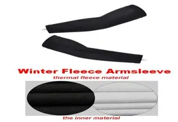 2022 Black Cycling Winter Fleece Arm Warerers MTB Cycling Cycling Armsleeve A1118678280