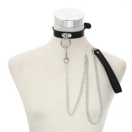 Choker Gothic-Kragen für Mädchen, Goth-Herz-Chocker-Halskette, Punk-Rave-Accessoires am Hals, Schmuckdekorationen