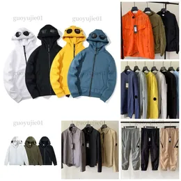 2023 Fashion CP Companies Hoodie Compagnie CP Jacket Jacket Outerwear Badges Szipper Shirt Stack